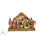 NACIMIENTO CON CABAÑA POLIRESINA