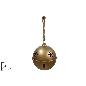 CAMPANA METAL 24 CM ORO