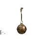 CAMPANA METAL 16 CM ORO
