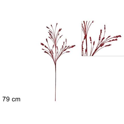 TALLO BRILLANTE 79 CM ROJO