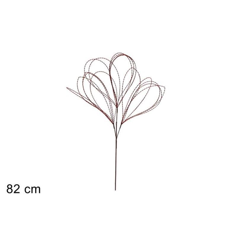 TALLO HILOS ROJO 82 CM