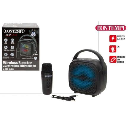 MINI ALTAVOZ WIRELESS C/ MICRO BONTEMPI