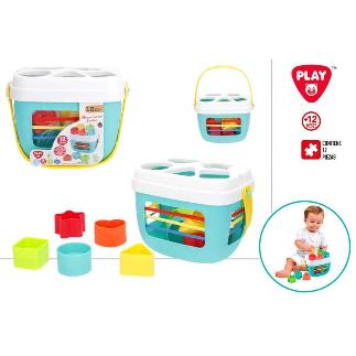 CUBO FORMAS 12 PCS + 12 M PLAYGO