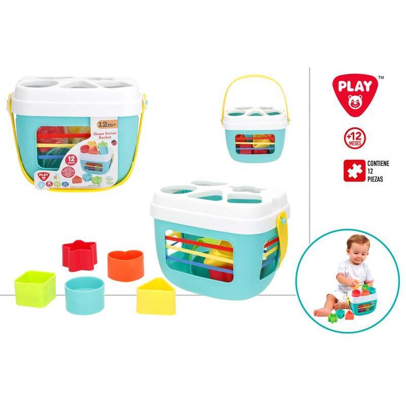 CUBO FORMAS 12 PCS + 12 M PLAYGO