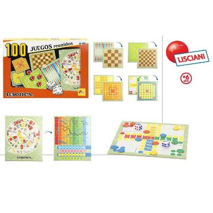 SET 100 JUEGOS DE MESA LUDOTECA