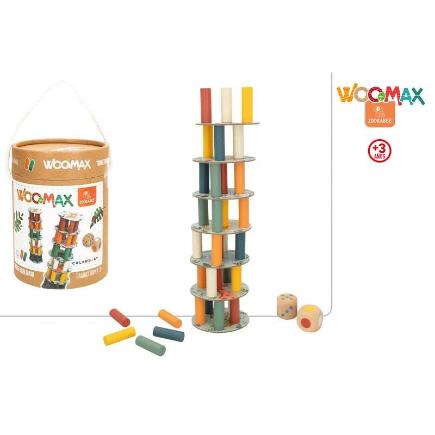 TORRE DE EQUILIBRIO WOOMAX ZOOKABEE