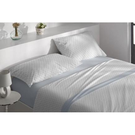 SABANAS VELVELINA TRI D10 AZUL 135X190/2