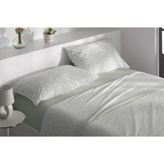 SABANAS VELVELINA TRI D9 MENTA 135X190/2