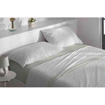 SABANAS VELVELINA TRI D9 MENTA 150X190/2