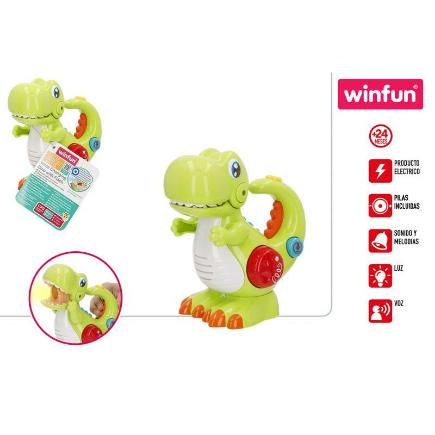 DINOSAURIO ELEC C/GRABADOR WINFUN