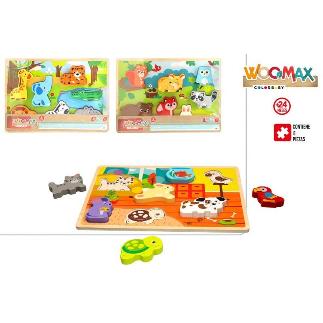 PUZZLE MADERA 29.5X21 CM INSEC WOOMAX