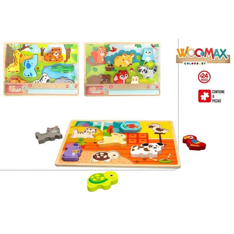 PUZZLE MADERA 29.5X21 CM INSEC WOOMAX