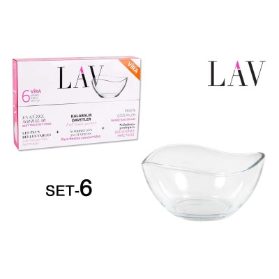 SET 6 BOLS 12CM -310CC VIRA