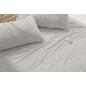 SABANAS FRANELA ALGODON TRI D.575 GREIGE 135X190 CM