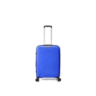 MALETA TROLLEY 50 CM 3 PP 4 RUEDAS DOBLES AZUL CLARO EXTENSIBLE