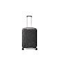 MALETA TROLLEY 50 CM 3 PP 4 RUEDAS DOBLES NEGRO EXTENSIBLE