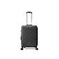MALETA TROLLEY 60 CM 3 PP 4 RUEDAS DOBLES NEGRO EXTENSIBLE