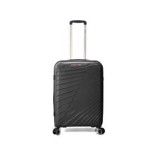 MALETA TROLLEY 70 CM 3 PP 4 RUEDAS DOBLES NEGRO EXTENSIBLE