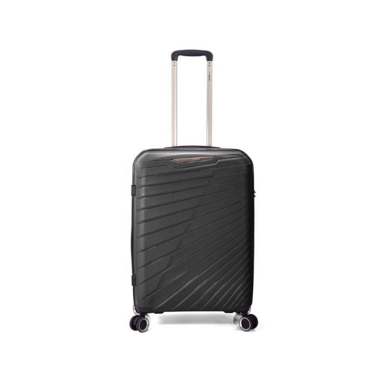 MALETA TROLLEY 70 CM 3 PP 4 RUEDAS DOBLES NEGRO EXTENSIBLE