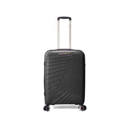 MALETA TROLLEY 70 CM 3 PP 4 RUEDAS DOBLES NEGRO EXTENSIBLE