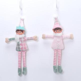 FIG. ELFO COLGANTE XMAS 1 STD PASTEL