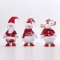 FIG. XMAS MUSICA Y LUZ 15X9X43 CM ROJO