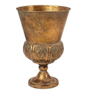 COPA METAL DORADA 24X27.5 H 39 CM