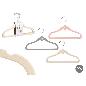 SET 6 PERCHAS FLOCADA INFATIL SURTIDO COLORES