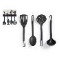 SET 4 UTENSILIOS NEGROS
