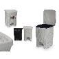 PAPELERA ELEGANCE GR GRIS CLARO 20 L