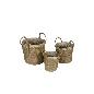 SET 3 MACETEROS RED ASAS MIMBRE SEAGRAS NAT 32X31