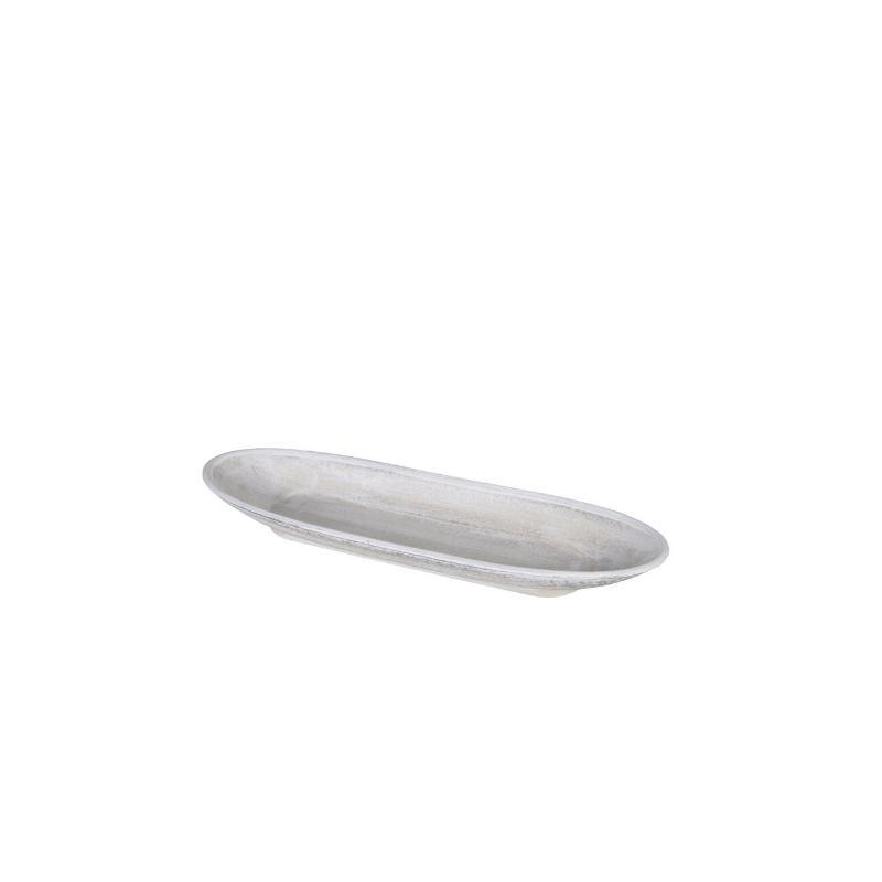 BANDEJA OVAL WHASHED P.40X11X4 CM