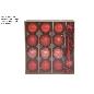 BOLAS 8 CM 12 PCS C/HILO Y PUNTAL ROJO