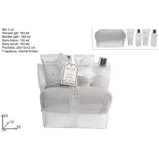 PAQUETE DE REGALO BELLEZA SET 4 PIEZAS LINEA CORPORAL PLATE