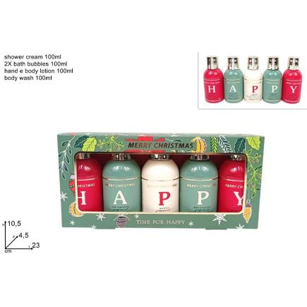 CAJA DE REGALO 5 PIEZAS LINEA CORPORAL