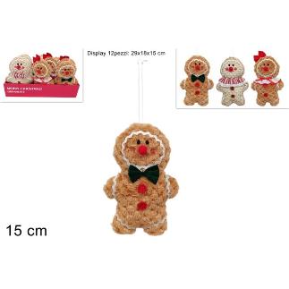 COLGANTE SEÑOR GALLETA 15 CM SURT