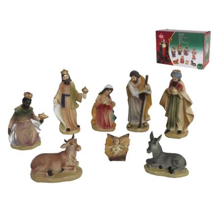 BELEN 8 PIEZAS 15 CM