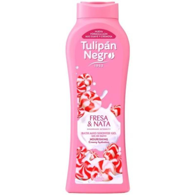 TULIPAN NEGRO GEL 650 ML FRESA Y NATA
