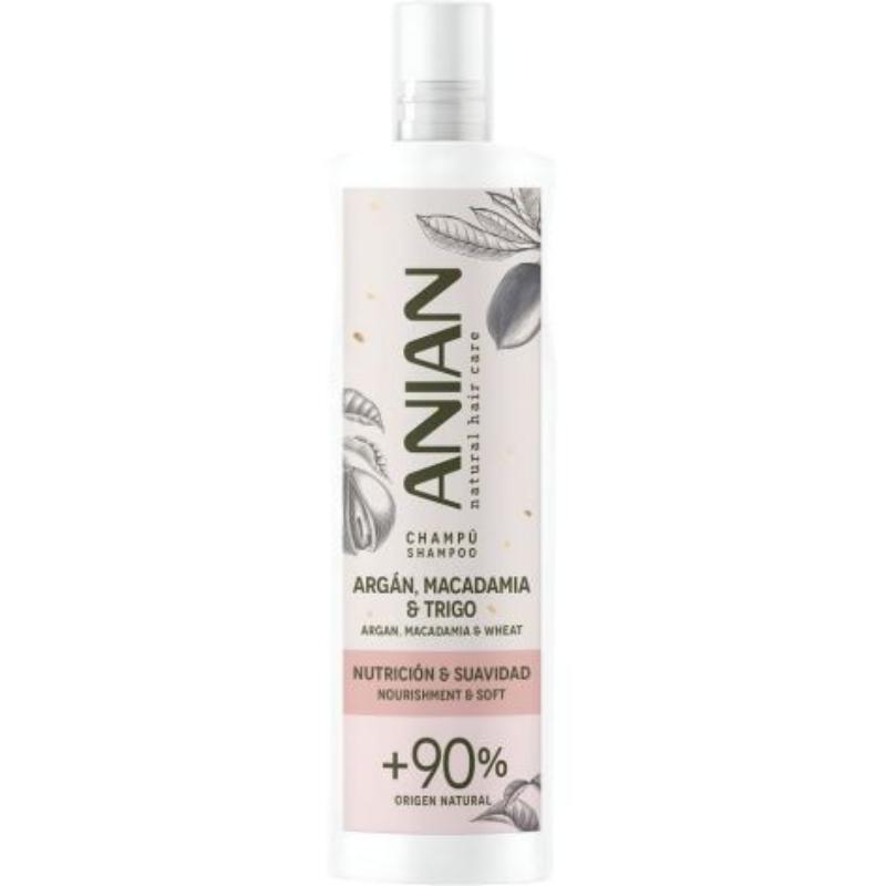 ANIAN CHAMPU 400 ML NUTRICION Y SUAVIDAD +90% ORG