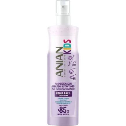 ANIAN KIDS ACOND BIFASICO 400 ML NIÑOS LILA 85% ORIG NATURAL