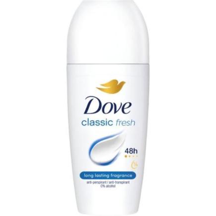 DOVE DESOD ROLL-ON 50 ML CLASSIC 48H