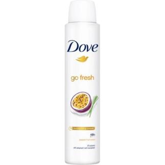 DOVE DESOD SPRAY 200 ML GO FRESH PASSION FRUIT SCENT