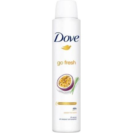 DOVE DESOD SPRAY 200 ML GO FRESH PASSION FRUIT SCENT