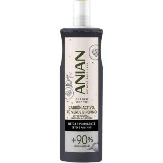 ANIAN CHAMPU 400 ML CARBON DETOR PURIF +90% ORG