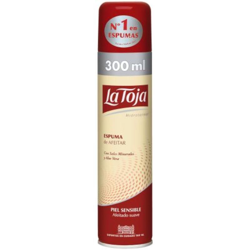 LA TOJA ESPUMA AFEITAR 300 ML SENSIBLE