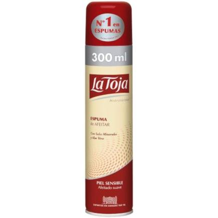 LA TOJA ESPUMA AFEITAR 300 ML SENSIBLE