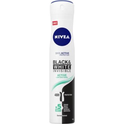 NIVEA DESOD SPRAY 200 ML WOMAN INVISIBLE ACTIVE