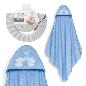 CAPA BAÑO 1X1 MOD PAREJITA ELEFANTE+ GORRO AZUL