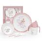 SET VAJILLA 5 PCS MOD MUSIC ROSA