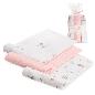 GASAS 80X80 PACK 3 MODELO FOREST JUNGLA ROSA